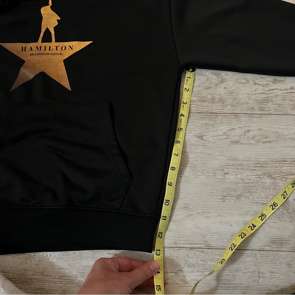 Hamilton Unisex Long Sleeve Hoodie Sweatshirt Size XS Preowned - Picture 14 of 14